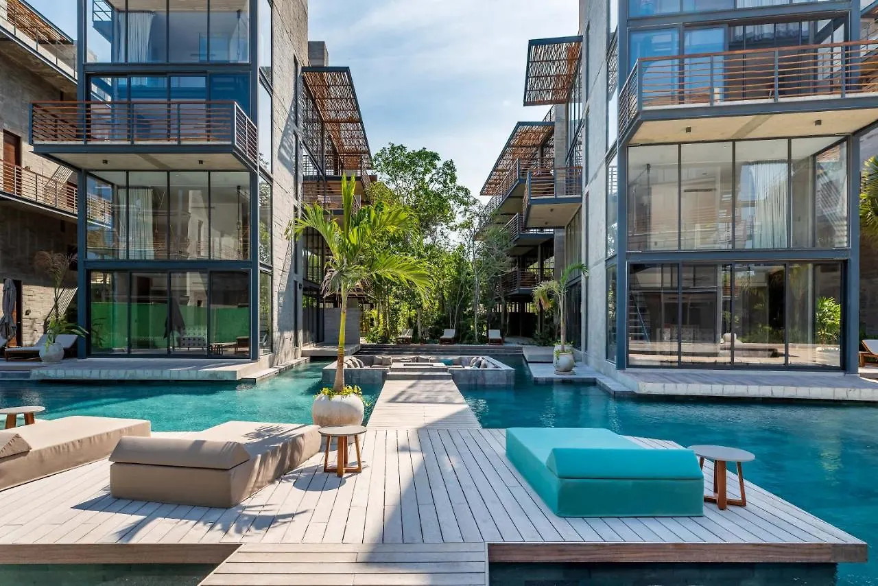 툴룸 1Br Private Cenote Jungle View Gym 24 7 Security - Xalet B204 아파트 멕시코
