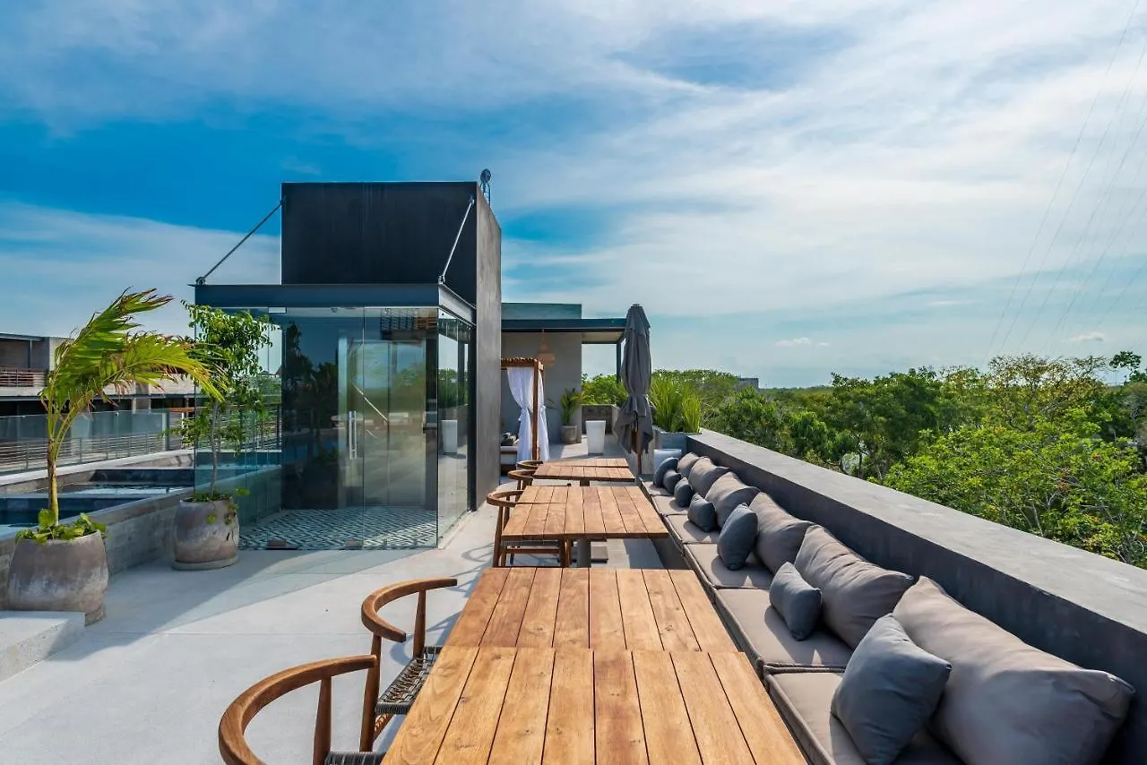 툴룸 1Br Private Cenote Jungle View Gym 24 7 Security - Xalet B204 아파트