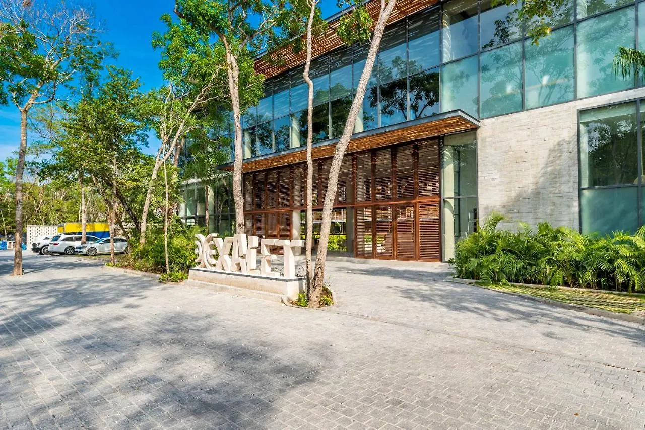 툴룸 1Br Private Cenote Jungle View Gym 24 7 Security - Xalet B204 아파트 멕시코