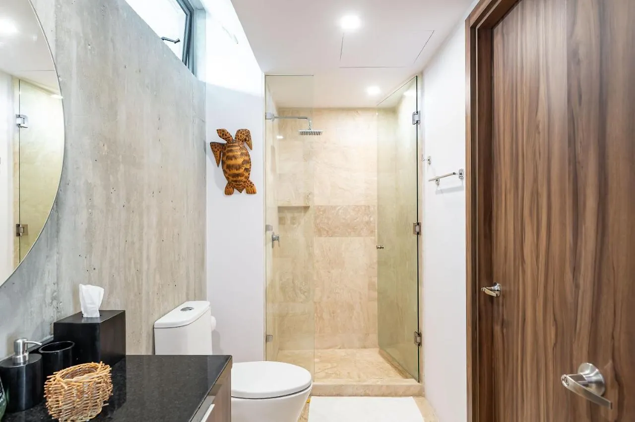 툴룸 1Br Private Cenote Jungle View Gym 24 7 Security - Xalet B204 아파트 멕시코