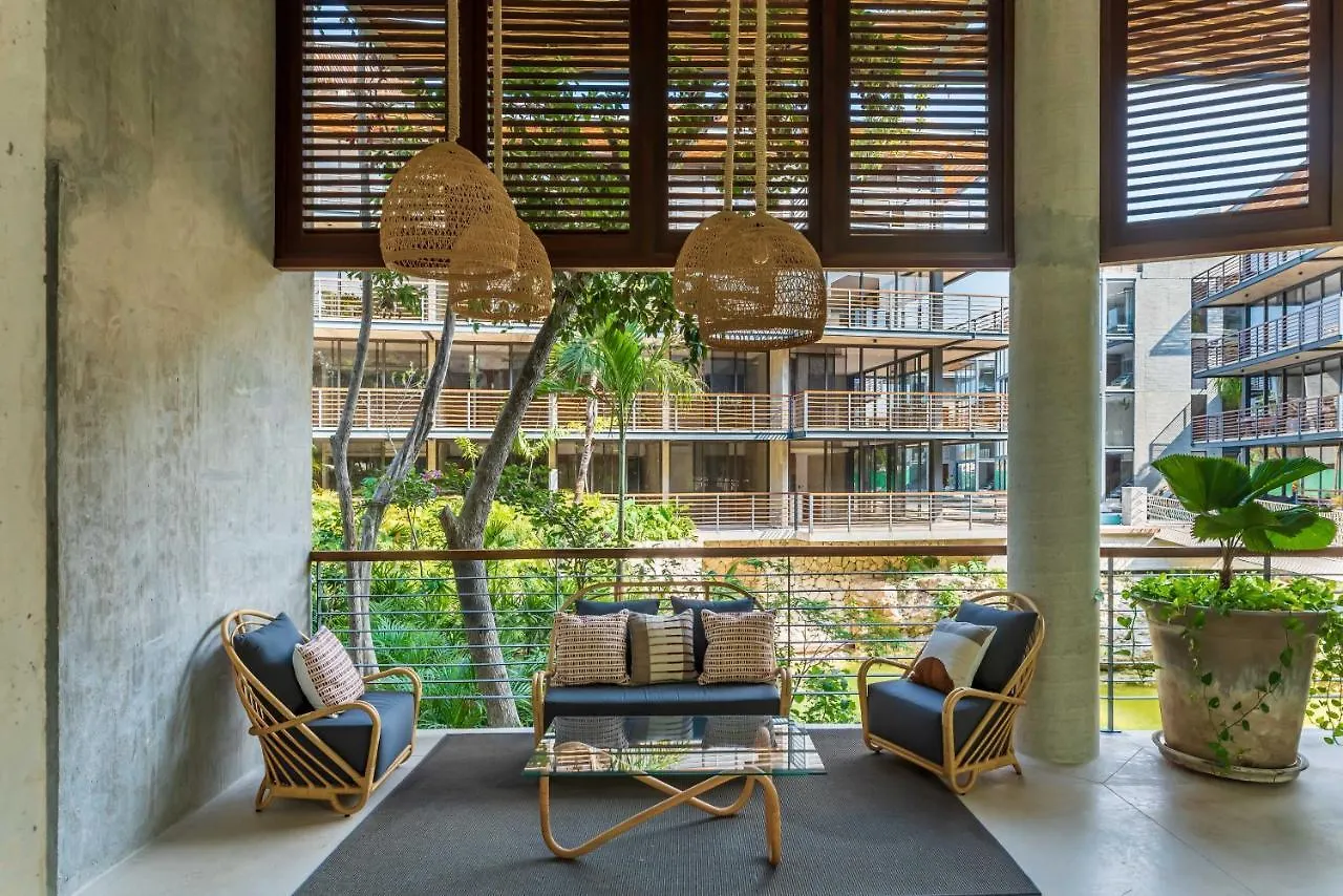 툴룸 1Br Private Cenote Jungle View Gym 24 7 Security - Xalet B204 아파트