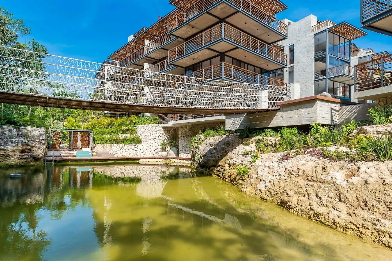 툴룸 1Br Private Cenote Jungle View Gym 24 7 Security - Xalet B204 아파트