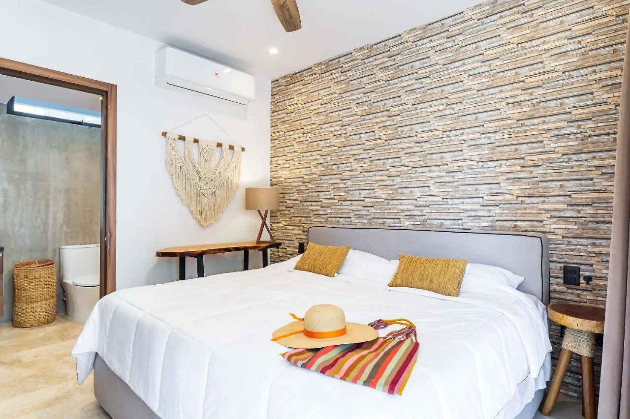 1Br Private Cenote Jungle View Gym 24 7 Security - Xalet B204 Apartment Tulum 0*,  Mexico