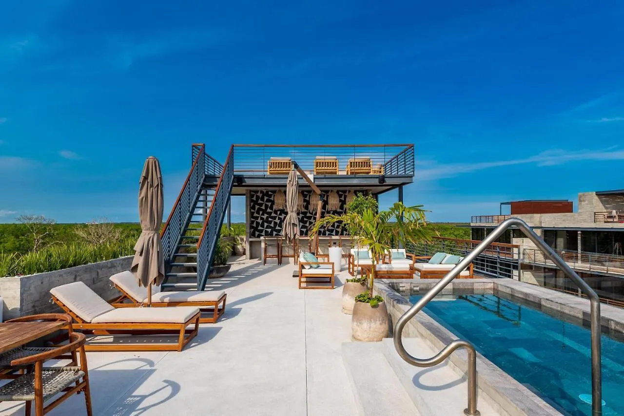 1Br Private Cenote Jungle View Gym 24 7 Security - Xalet B204 Apartment Tulum 0*,  Mexico