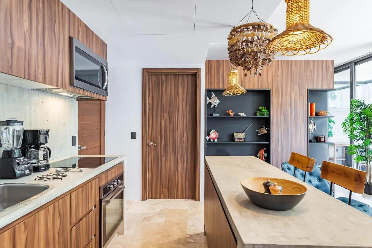 1Br Private Cenote Jungle View Gym 24 7 Security - Xalet B204 Apartment Tulum