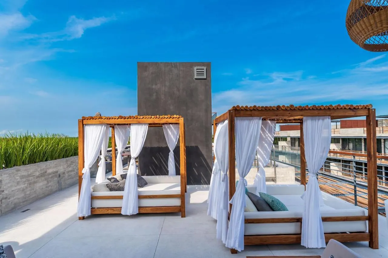 1Br Private Cenote Jungle View Gym 24 7 Security - Xalet B204 Apartment Tulum 0*,