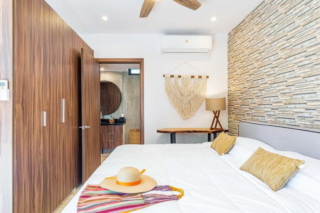 1Br Private Cenote Jungle View Gym 24 7 Security - Xalet B204 Apartment Tulum 0*,