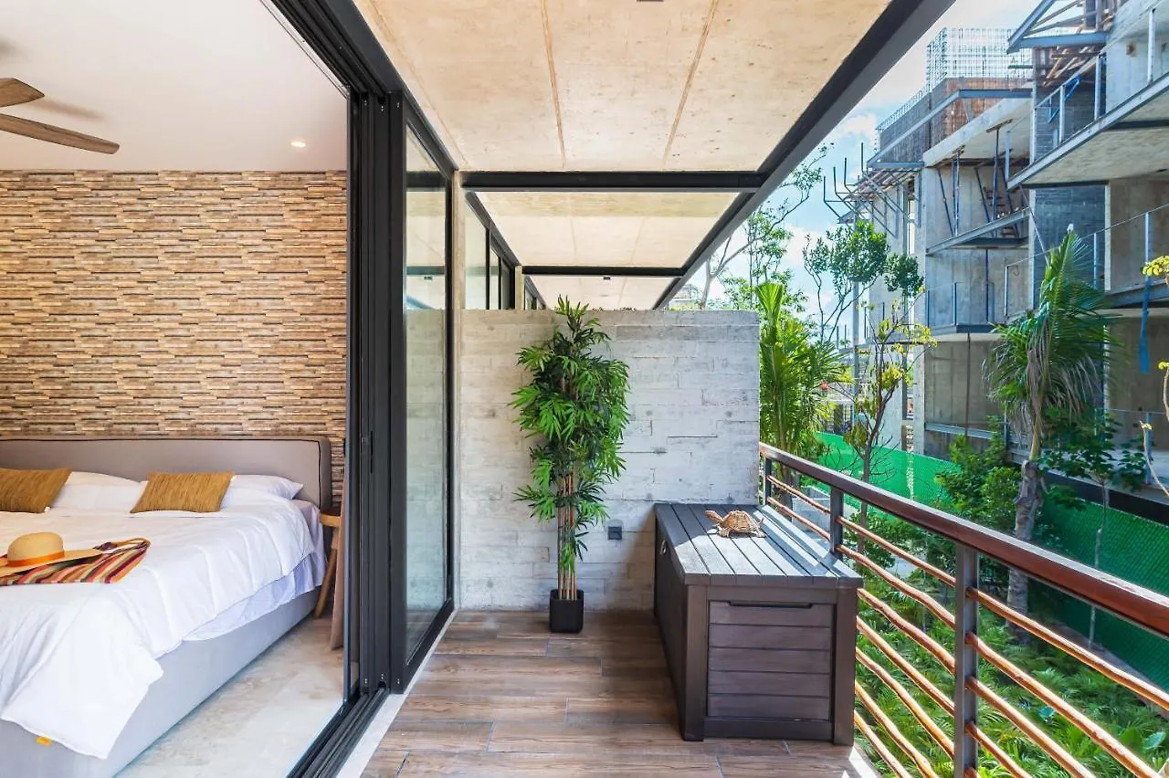 1Br Private Cenote Jungle View Gym 24 7 Security - Xalet B204 Apartment Tulum Mexico